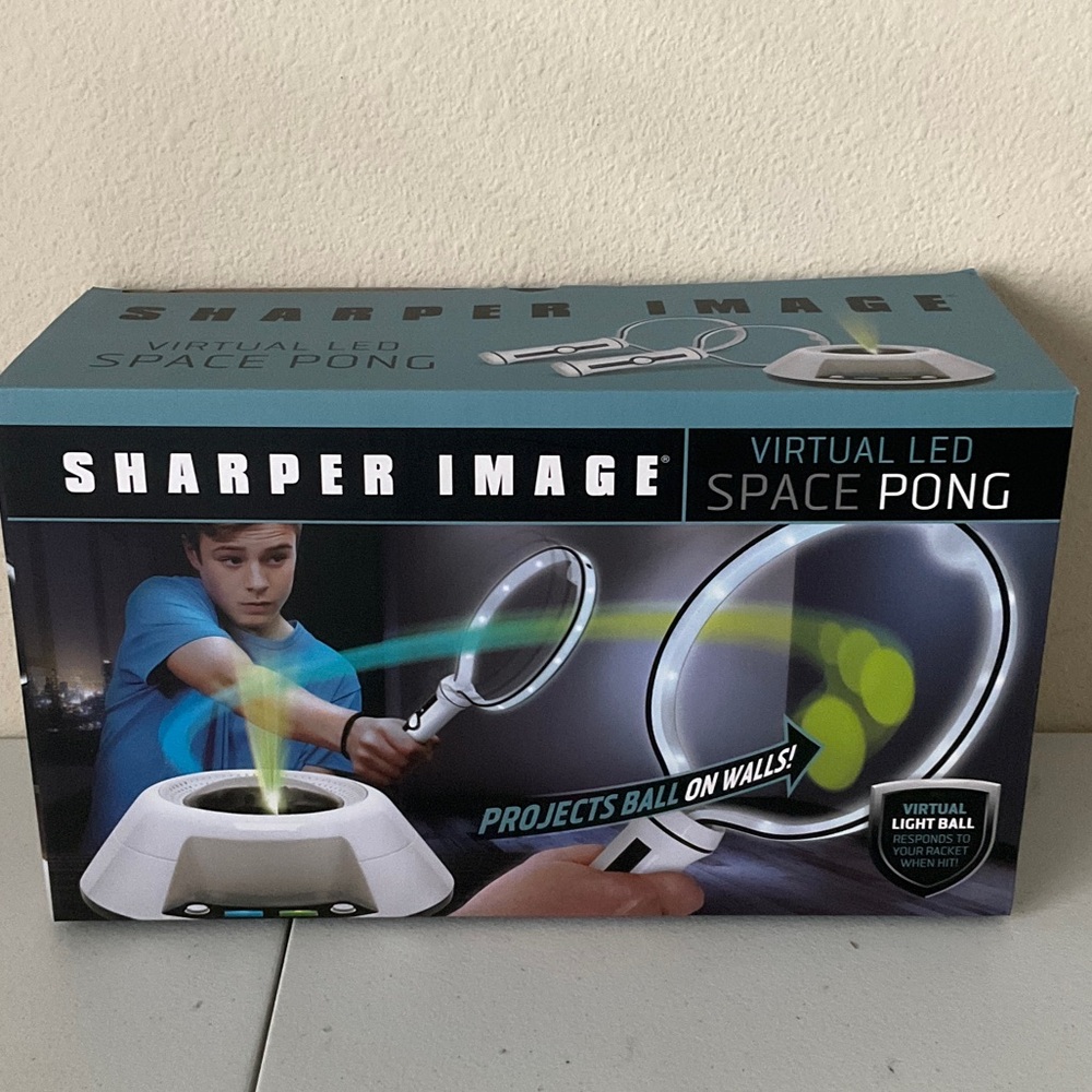 Sharper Image LED Space Pong Game